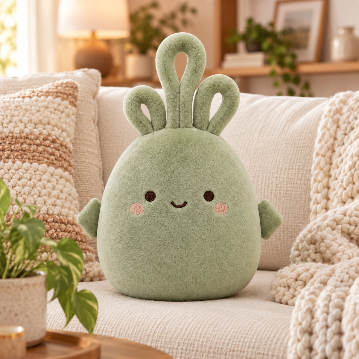 Three-Loop Sprout Plush Doll