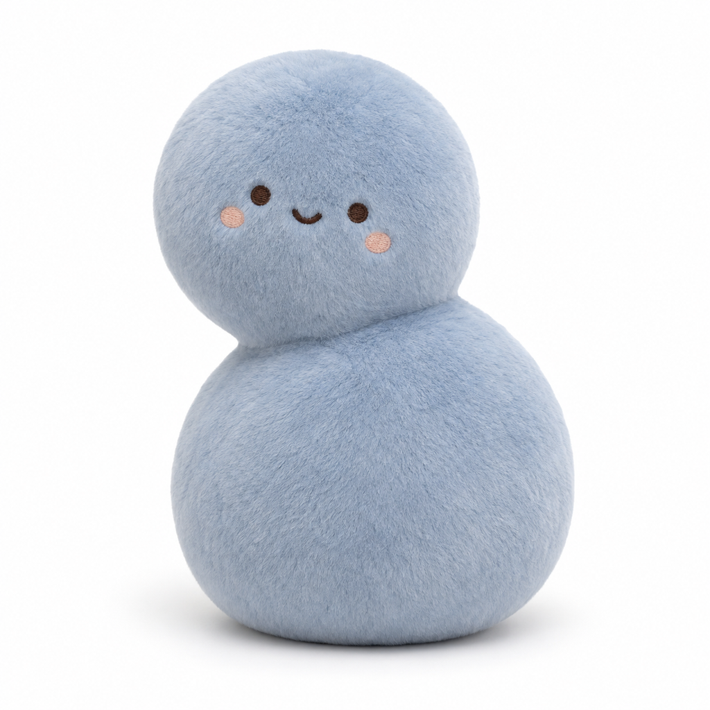 Diagonal Double-Form Plush Doll