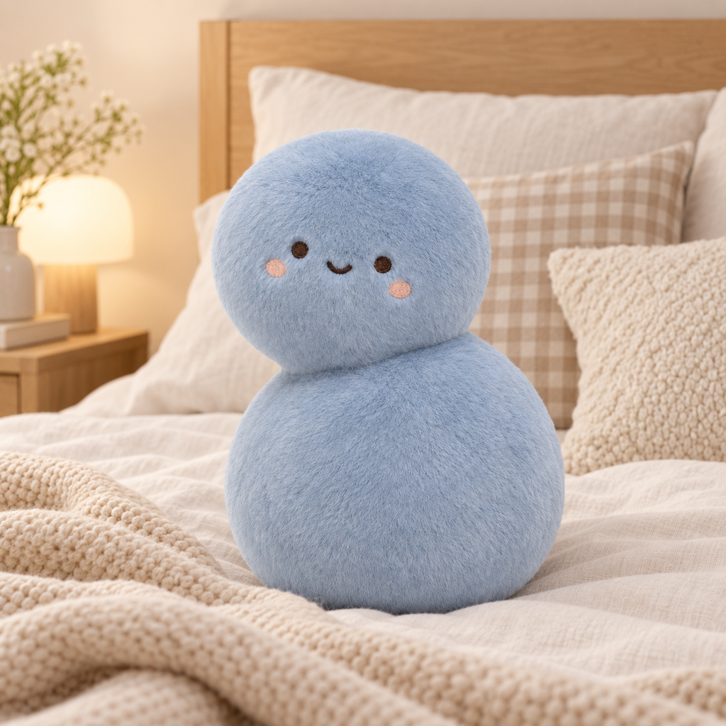 Diagonal Double-Form Plush Doll