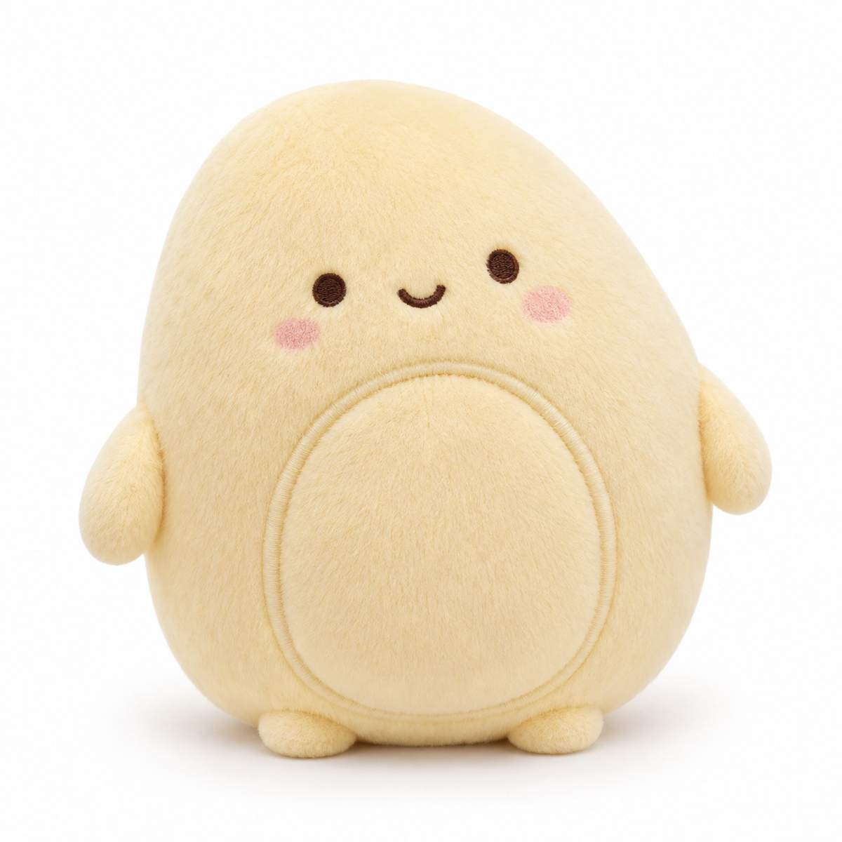 Recessed Oval Belly Plush Doll