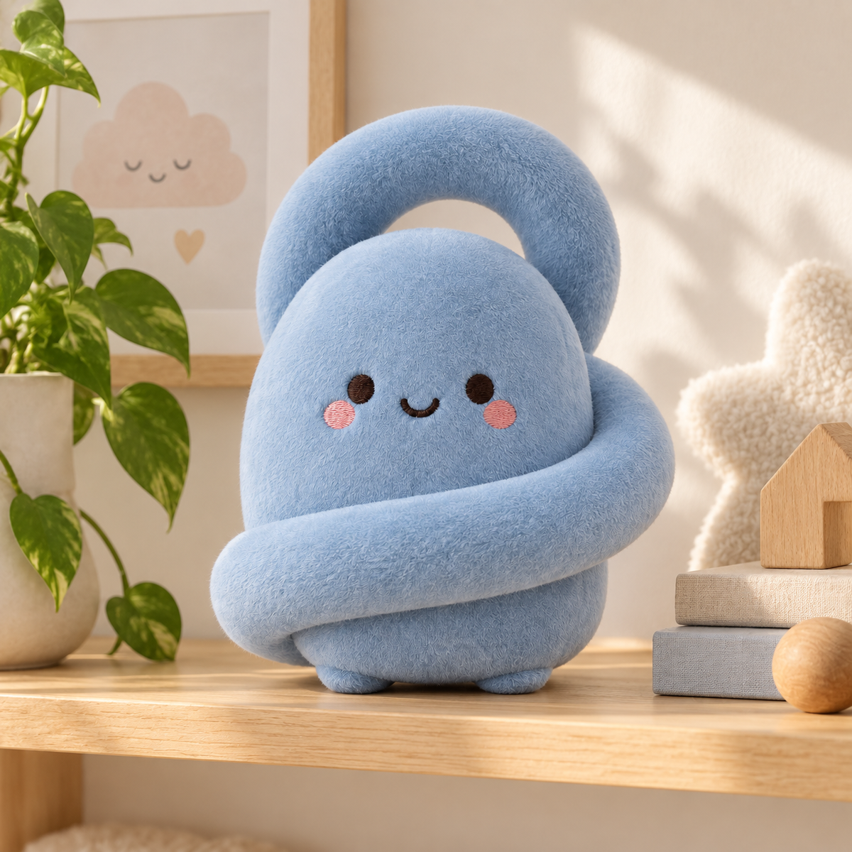 Continuous Loop Capsule Plush Doll