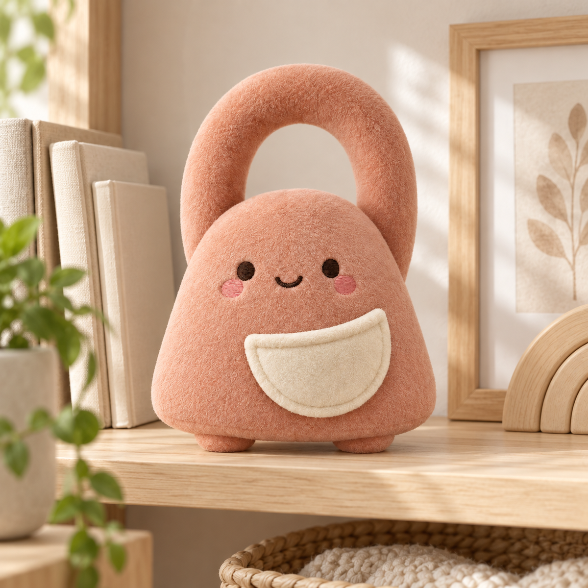 Loop-Back Pocket Plush Doll